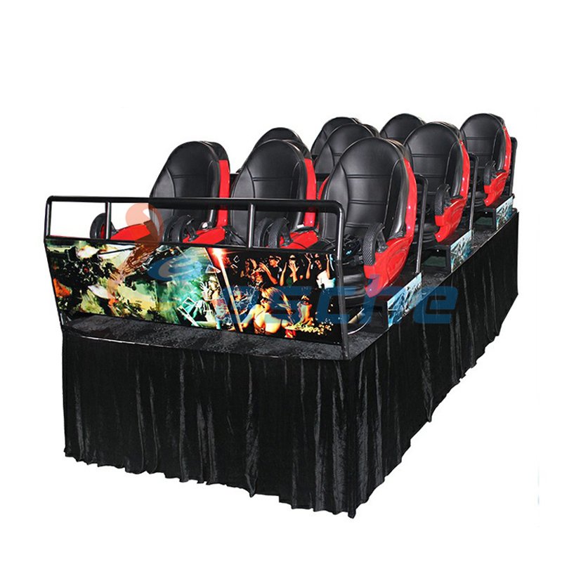 mobile truck motion 9 seats 9d vr 12d cinema simulator