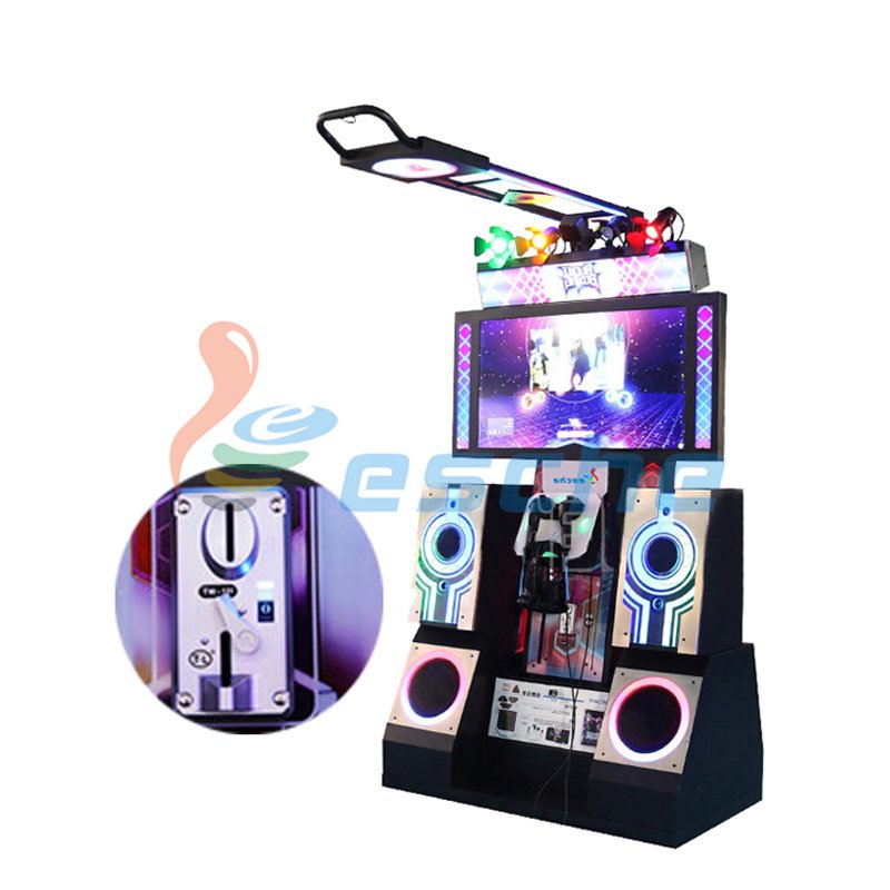 Leesche Newest coin operated 9D VR dance arcade dancing machine VR Dance image27