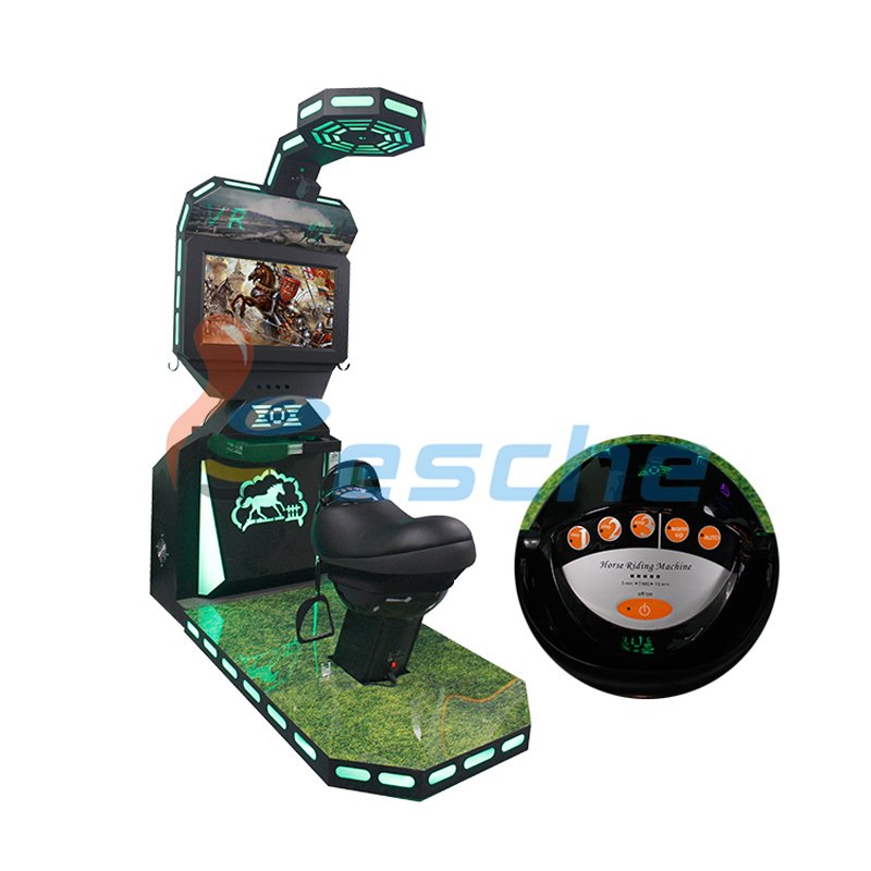 Leesche 9d vr shooting game machine HTC vive horse riding simulator VR Racing/Riding image25