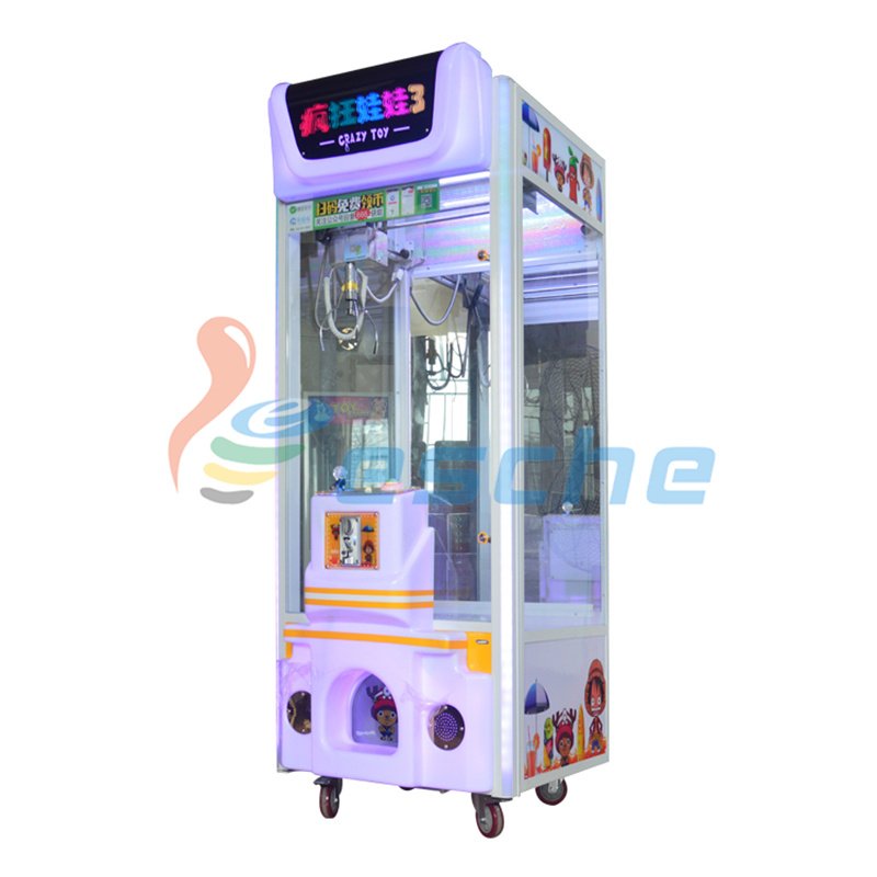 Leesche Attractive plush toys amusement claw crane vending machines for sale Prize Claw Machine image4