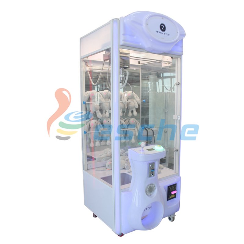 Leesche Bill acceptor coin operated arcade toy crane claw machine Prize Claw Machine image3