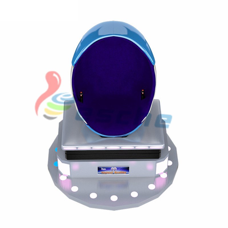Leesche Interactive Game Simulator 360 Degree 9D Vr egg chair 9D VR Egg Chair image14
