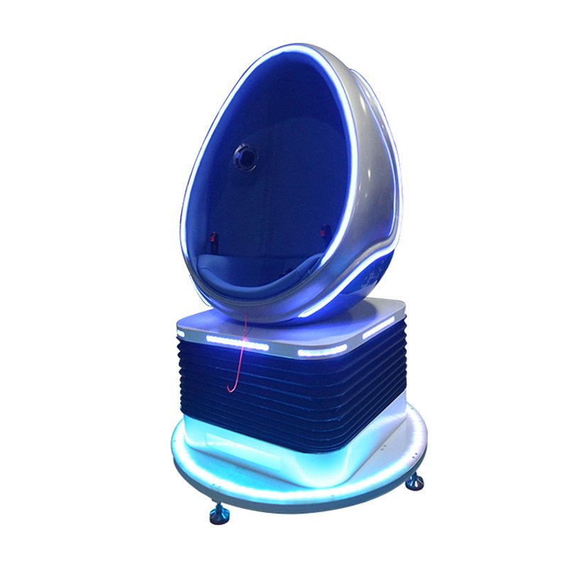 Leesche Interactive Game Simulator 360 Degree 9D Vr egg chair 9D VR Egg Chair image14