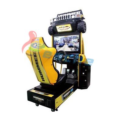 Hummer 32 inch LCD arcade racing car game machine