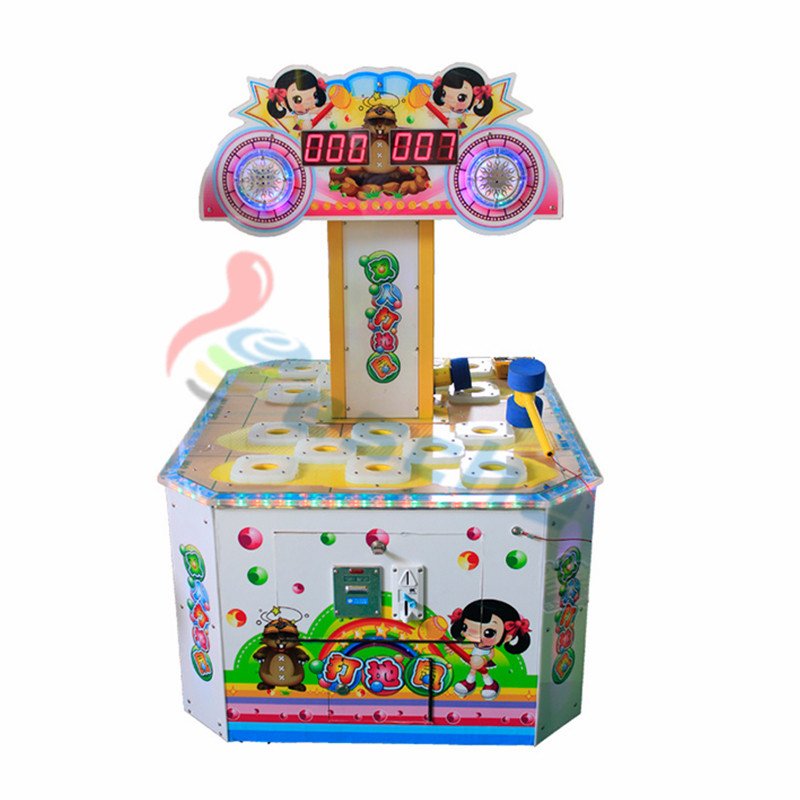 Leesche Children ticket redemption machine coin operated hitting hammer game machine Arcade Game Machine image16