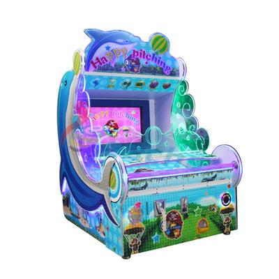 Happy pitching 32 Inch screen coin operated ball shooting game machine