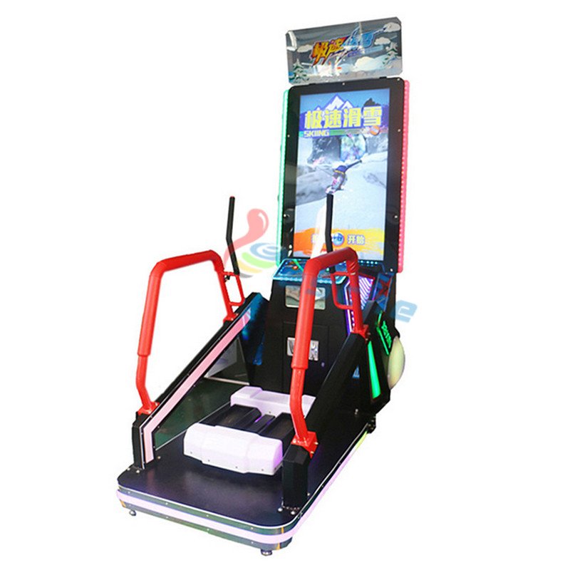 Leesche Leesche coin operated redemption machine skiing video game machine Arcade Game Machine image9