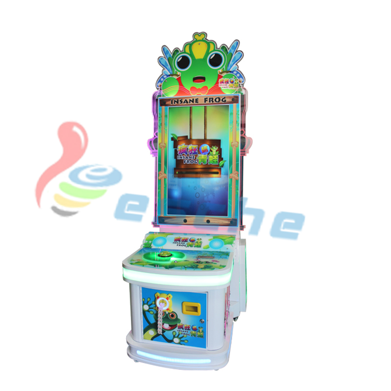 Leesche Insane Frog Arcade Game Machine Kids Redemption Machine Arcade Game Machine image1