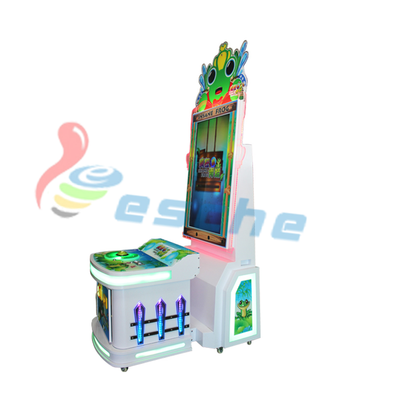 Leesche Insane Frog Arcade Game Machine Kids Redemption Machine Arcade Game Machine image1