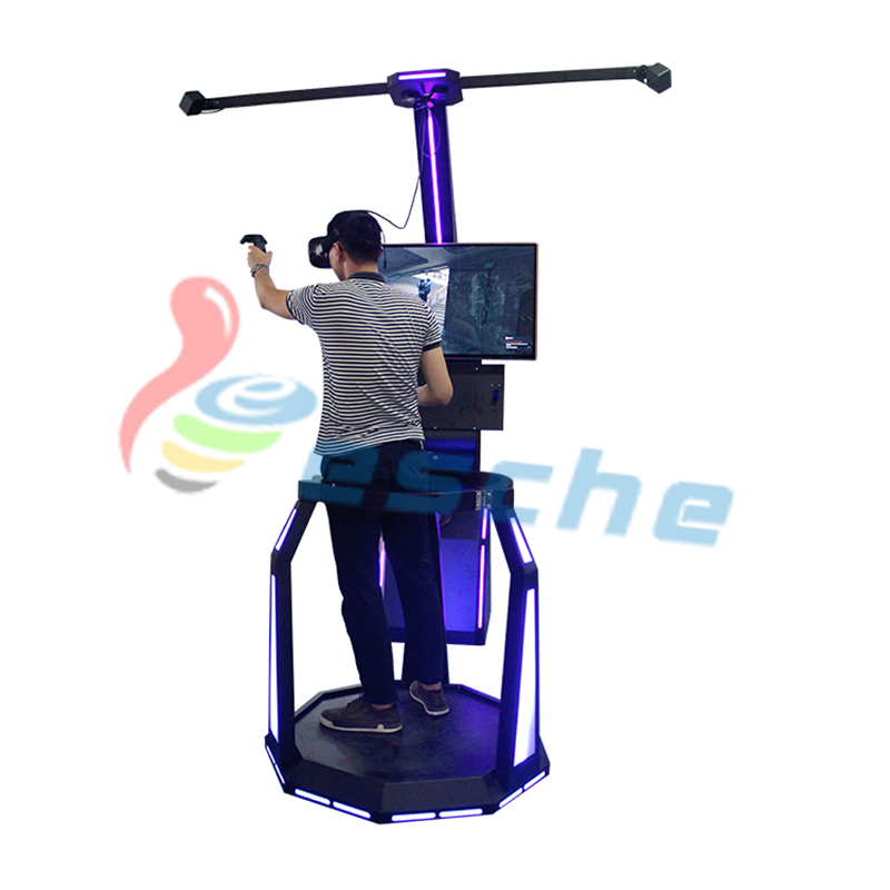 Leesche Leesche Walking platform HTC VIVE 9d vr shooting simulator VR Gun/Fighting image1