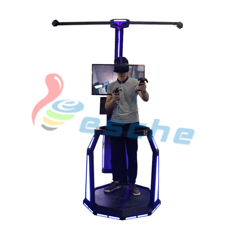 Leesche Walking platform HTC VIVE 9d vr shooting simulator